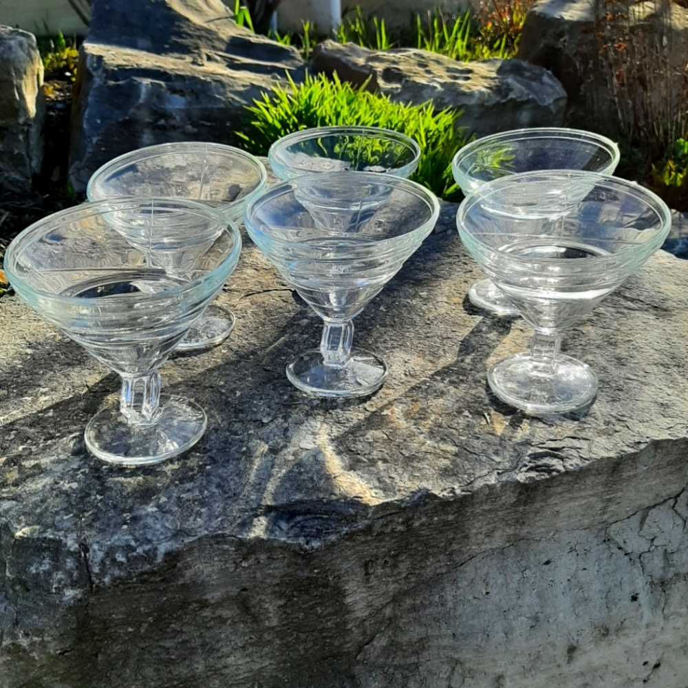 Beautiful Art Deco dessert ware. - Picture 2 of 4